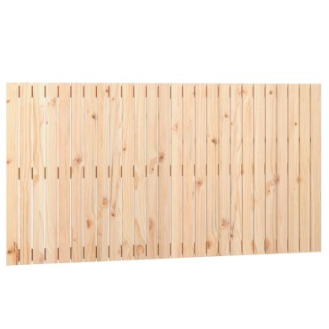 vidaXL Κεφαλάρι Επιτοίχιο 166x3x90cm από Μασίφ Ξύλο Πεύκου 1 τεμ.
