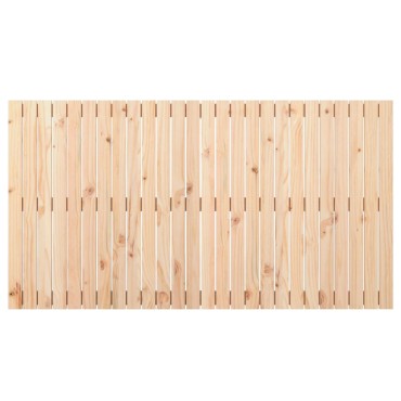 vidaXL Κεφαλάρι Επιτοίχιο 166x3x90cm από Μασίφ Ξύλο Πεύκου 1 τεμ.