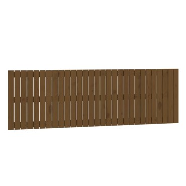 vidaXL Κεφαλάρι Τοίχου Μελί 185x3x60cm από Μασίφ Ξύλο Πεύκου 1 τεμ.