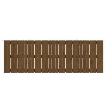 vidaXL Κεφαλάρι Τοίχου Μελί 185x3x60cm από Μασίφ Ξύλο Πεύκου 1 τεμ.