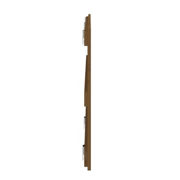 vidaXL Κεφαλάρι Τοίχου Μελί 185x3x60cm από Μασίφ Ξύλο Πεύκου 1 τεμ.