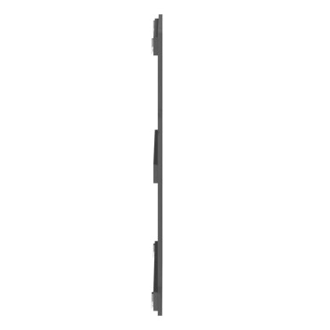vidaXL Κεφαλάρι Τοίχου Γκρι 108x3x90cm από Μασίφ Ξύλο Πεύκου 1 τεμ.