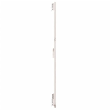 vidaXL Κεφαλάρι Τοίχου Λευκό 82,5x3x90cm από Μασίφ Ξύλο Πεύκου 1 τεμ.