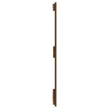 vidaXL Κεφαλάρι Τοίχου Μελί 140x3x90cm από Μασίφ Ξύλο Πεύκου 1 τεμ.