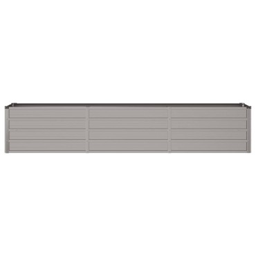 vidaXL Ζαρντινιέρα Σκουριασμένο 240x40x45 εκ. Ατσάλι Σκληρυθέν Αέρα