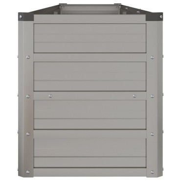 vidaXL Ζαρντινιέρα Σκουριασμένο 240x40x45 εκ. Ατσάλι Σκληρυθέν Αέρα
