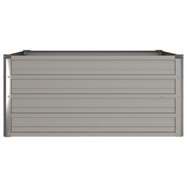 vidaXL Ζαρντινιέρα Σκουριασμένο 100x100x45 εκ. Ατσάλι Σκληρυθέν Αέρα