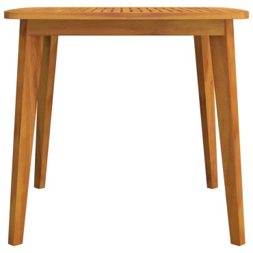 vidaXL Τραπέζι Κήπου 85x85x75cm από Μασίφ Ξύλο Ακακίας 1 τεμ.