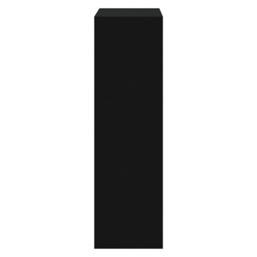 vidaXL Παπουτσοθήκη Μαύρη 63x24x81cm από Επεξεργασμένο Ξύλο
