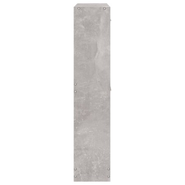 vidaXL Παπουτσοθήκη Γκρι Σκυροδέματος 59x17x81cm Επεξεργασμένο Ξύλο