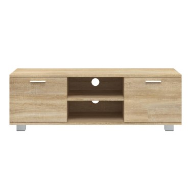 vidaXL Έπιπλο Τηλεόρασης Sonoma Δρυς 120x40,5x35cm Επεξεργασμένο Ξύλο