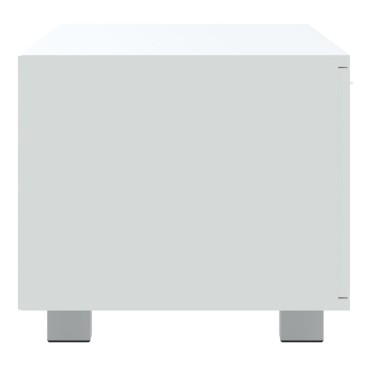 vidaXL Έπιπλο Τηλεόρασης Λευκό 140x40,5x35cm Επεξεργασμένο Ξύλο