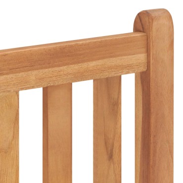 vidaXL Σετ Τραπεζαρίας Κήπου 7 τεμ. από Μασίφ Ξύλο Teak 140x80x77cm