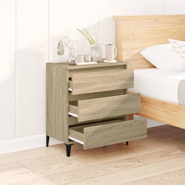 vidaXL Συρταριέρα Sonoma Δρυς 60x35x70cm Επεξεργασμένο Ξύλο 1 τεμ.