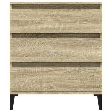 vidaXL Συρταριέρα Sonoma Δρυς 60x35x70cm Επεξεργασμένο Ξύλο 1 τεμ.