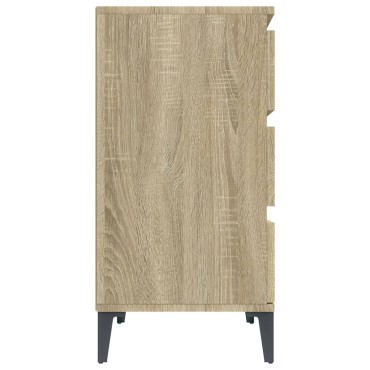 vidaXL Συρταριέρα Sonoma Δρυς 60x35x70cm Επεξεργασμένο Ξύλο 1 τεμ.