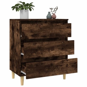 vidaXL Ντουλάπι Καπνιστή Δρυς 60x35x70cm από Επεξεργασμένο Ξύλο 1 τεμ.