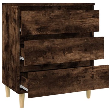 vidaXL Ντουλάπι Καπνιστή Δρυς 60x35x70cm από Επεξεργασμένο Ξύλο 1 τεμ.