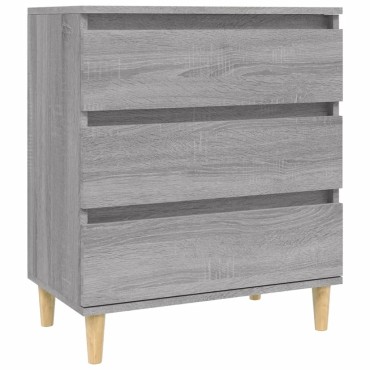 vidaXL Ντουλάπι Γκρι Sonoma 60x35x70cm από Επεξεργασμένο Ξύλο 1 τεμ.