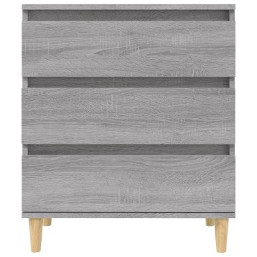 vidaXL Ντουλάπι Γκρι Sonoma 60x35x70cm από Επεξεργασμένο Ξύλο 1 τεμ.