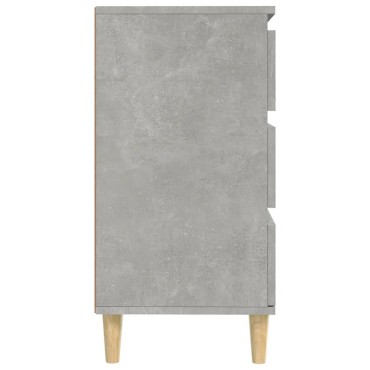 vidaXL Ντουλάπι Γκρι Σκυροδέματος 60x35x70cm Επεξεργασμένο Ξύλο 1 τεμ.