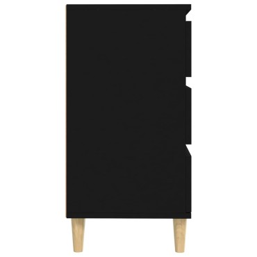 vidaXL Ντουλάπι Μαύρο 60x35x70cm από Επεξεργασμένο Ξύλο 1 τεμ.