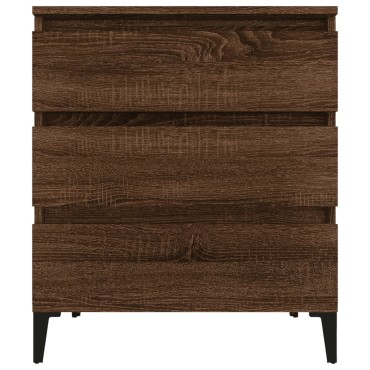vidaXL Μπουφές Καφέ Δρυς 60x35x70cm από Επεξεργασμένο Ξύλο 1 τεμ.