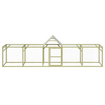 vidaXL Κοτέτσι 500x100x150 εκ. από Μασίφ Εμποτισμένο Ξύλο Πεύκου