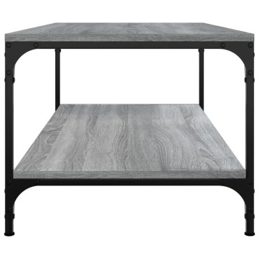 vidaXL Τραπεζάκι Σαλονιού Γκρι Sonoma 80x50x40cmΕπεξεργασμένο Ξύλο 1 τεμ.