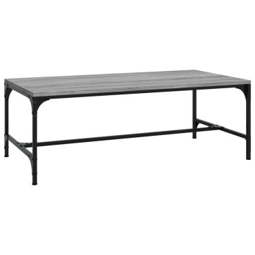 vidaXL Τραπεζάκι Σαλονιού Γκρι Sonoma 80x50x35cmΕπεξεργασμένο Ξύλο 1 τεμ.