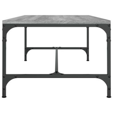 vidaXL Τραπεζάκι Σαλονιού Γκρι Sonoma 80x50x35cmΕπεξεργασμένο Ξύλο 1 τεμ.