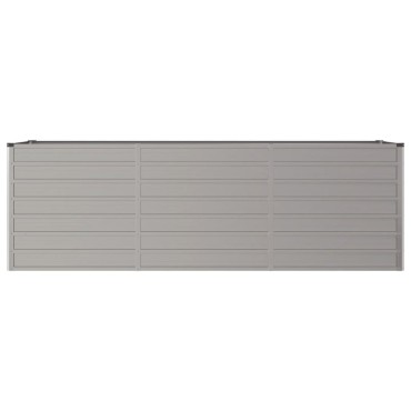 vidaXL Ζαρντινιέρα Σκουριασμένο 240x80x77 εκ. Ατσάλι Σκληρυθέν Αέρα