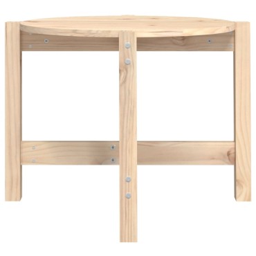 vidaXL Τραπεζάκι Σαλονιού 62,5x45cm από Μασίφ Ξύλο Πεύκου 1 τεμ.