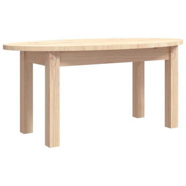 vidaXL Τραπεζάκι Σαλονιού 80x40x35cm από Μασίφ Ξύλο Πεύκου 1 τεμ.