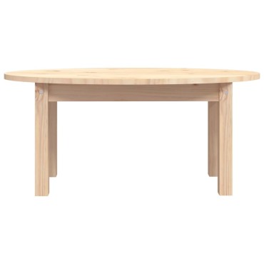 vidaXL Τραπεζάκι Σαλονιού 80x40x35cm από Μασίφ Ξύλο Πεύκου 1 τεμ.