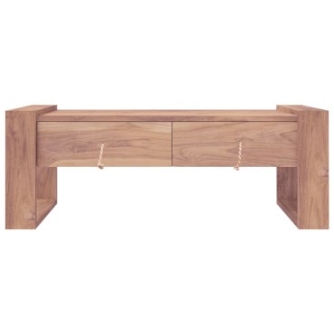 vidaXLΤραπεζάκι Σαλονιού 110x60x40cm από Μασίφ Ξύλο Teak 1 τεμ.