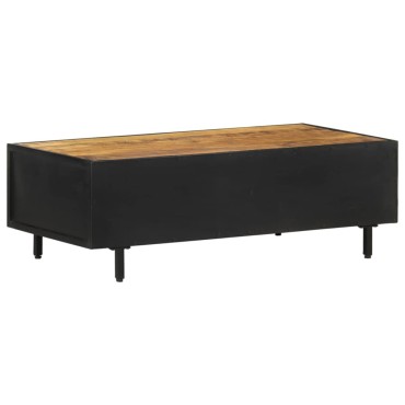 vidaXL Τραπεζάκι Σαλονιού 105x50x35cm από Ακατέργαστο Ξύλο Μάνγκο 1 τεμ.