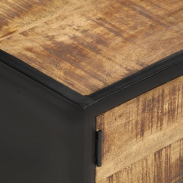 vidaXL Τραπεζάκι Σαλονιού 105x50x35cm από Ακατέργαστο Ξύλο Μάνγκο 1 τεμ.