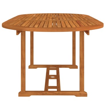 vidaXL Τραπέζι Κήπου 200x100x75cm από Μασίφ Ξύλο Ευκαλύπτου 1 τεμ.