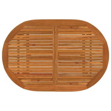 vidaXL Τραπέζι Κήπου 200x100x75cm από Μασίφ Ξύλο Ευκαλύπτου 1 τεμ.