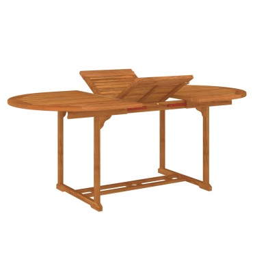 vidaXL Τραπέζι Κήπου 200x100x75cm από Μασίφ Ξύλο Ευκαλύπτου 1 τεμ.