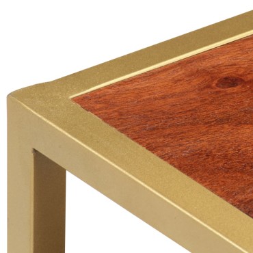 vidaXL Τραπεζάκι Σαλονιού 90x50x40cm από Μασίφ Ξύλο Ακακίας 1 τεμ.