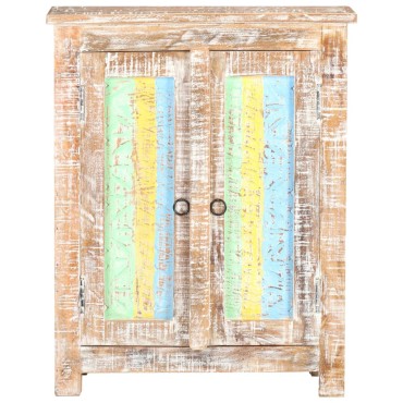 vidaXL Ντουλάπι 61x35x76cm από Ακατέργαστο Ξύλο Ακακίας 1 τεμ.