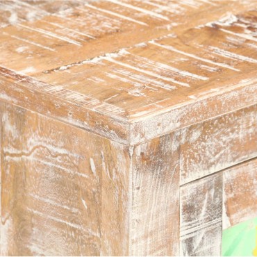 vidaXL Ντουλάπι 61x35x76cm από Ακατέργαστο Ξύλο Ακακίας 1 τεμ.