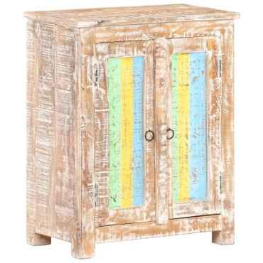 vidaXL Ντουλάπι 61x35x76cm από Ακατέργαστο Ξύλο Ακακίας 1 τεμ.