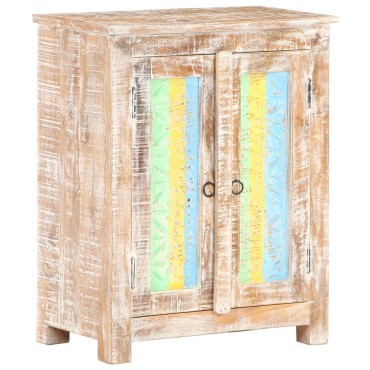 vidaXL Ντουλάπι 61x35x76cm από Ακατέργαστο Ξύλο Ακακίας 1 τεμ.