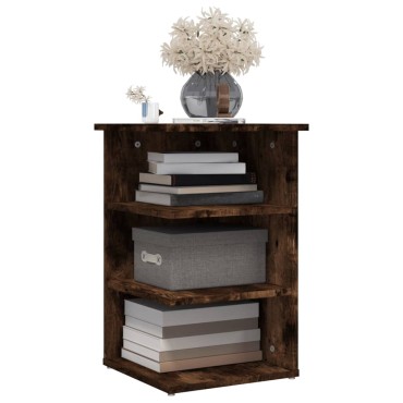 vidaXL Βοηθητικό Ντουλάπι Καπνιστή Δρυς 35x35x55cm Επεξεργασμένο Ξύλο 1 τεμ.