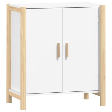 vidaXL Ντουλάπι Λευκό 62x38x70cm από Επεξεργασμένο Ξύλο 1 τεμ.