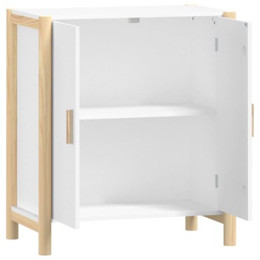 vidaXL Ντουλάπι Λευκό 62x38x70cm από Επεξεργασμένο Ξύλο 1 τεμ.