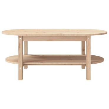 vidaXL Τραπεζάκι Σαλονιού 110x55x45cm από Μασίφ Ξύλο Πεύκου 1 τεμ.